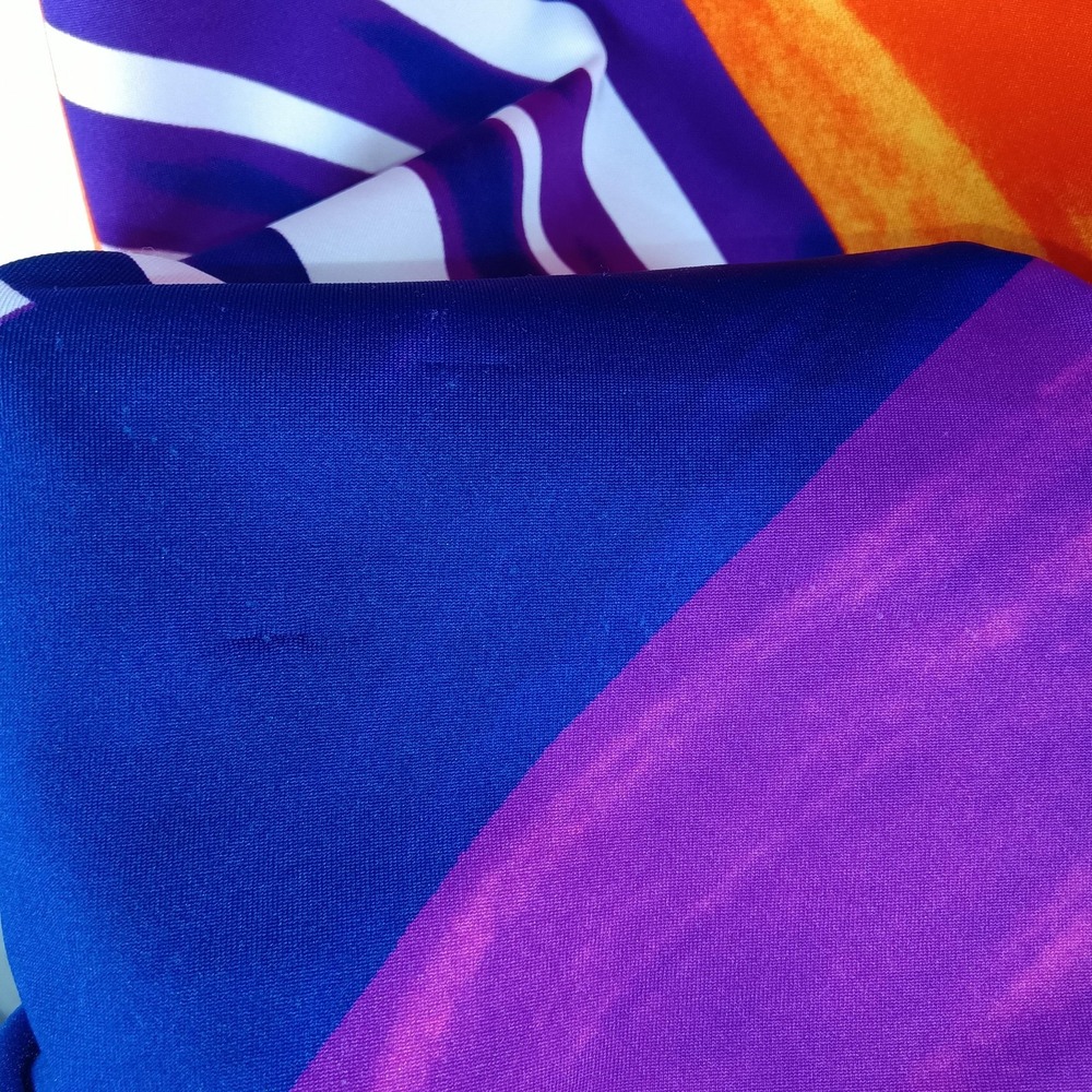 Colorful Abstract Mini Shift Dress S Julie Brown NYC Resort Vacation A-line - Picture 7 of 11
